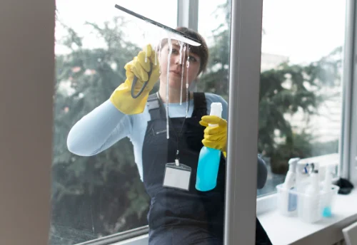 Nettoyage de vitres intérieures et extérieures à Courgenay